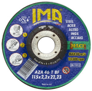 minidisco x ferro ima taglio/sbavo diametro 115x2,2 cod:ferx.42801