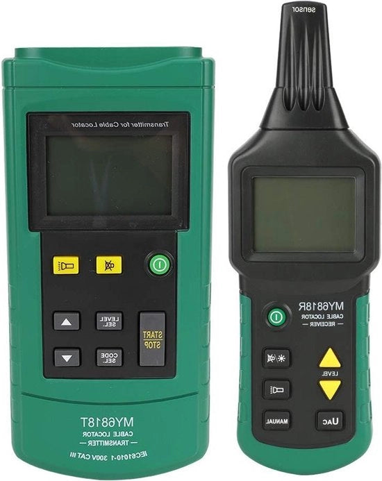 Segnalatore di cavi Tracciatore di cavi - Cavo di rete Cavo di telefono Tracciatore di cavi con allarme - 12V-400V AC-DC Detector di conduttore con allarme.