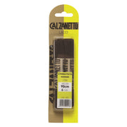 LACCI PIATTI cm.90 marroni - blister 2 paia  - EBANO