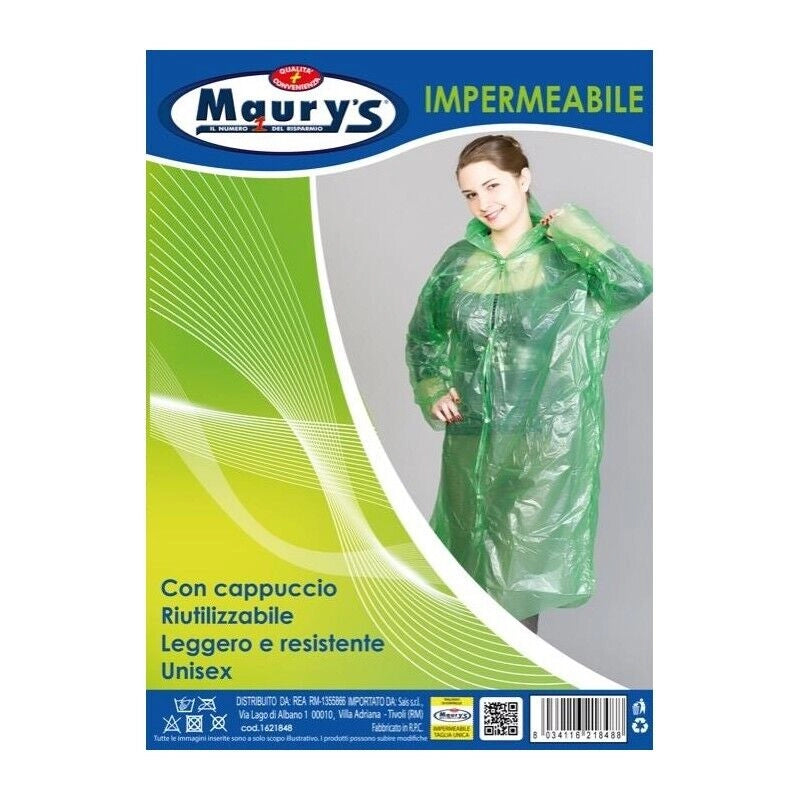 MAURY'S IMPERMEABILE ADULTO