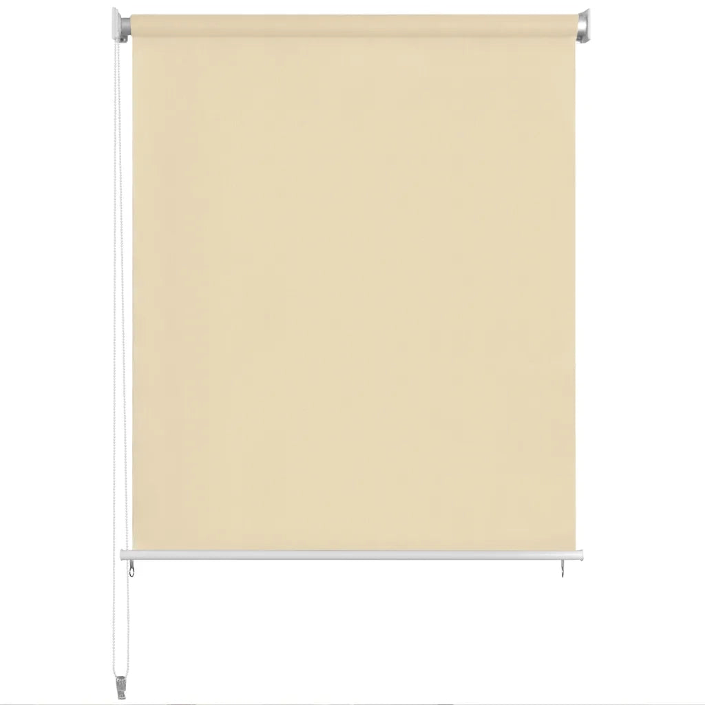 Tenda a Rullo per Esterni-Tenda da sole avvolgibile 180x140 cm Crema