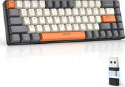 Tastiera da Gioco - Senza Fili - Tastiera 60% - Tastiera Meccanica Senza Fili - Adatto per PC, MAC, Xbox, PS 4