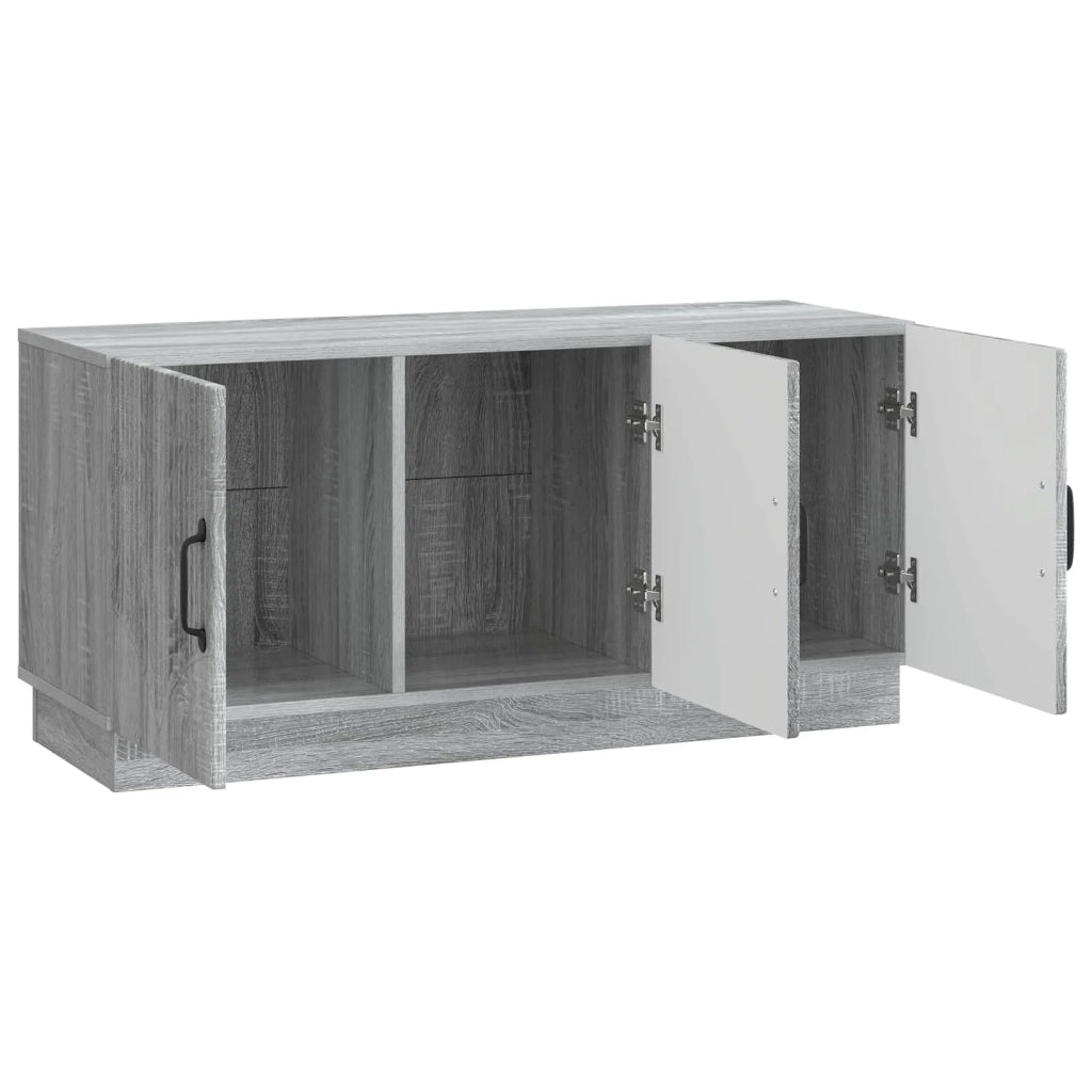 Mobile TV Grigio Sonoma 99 x 34,5 x 47 cm Legno ingegnerizzato