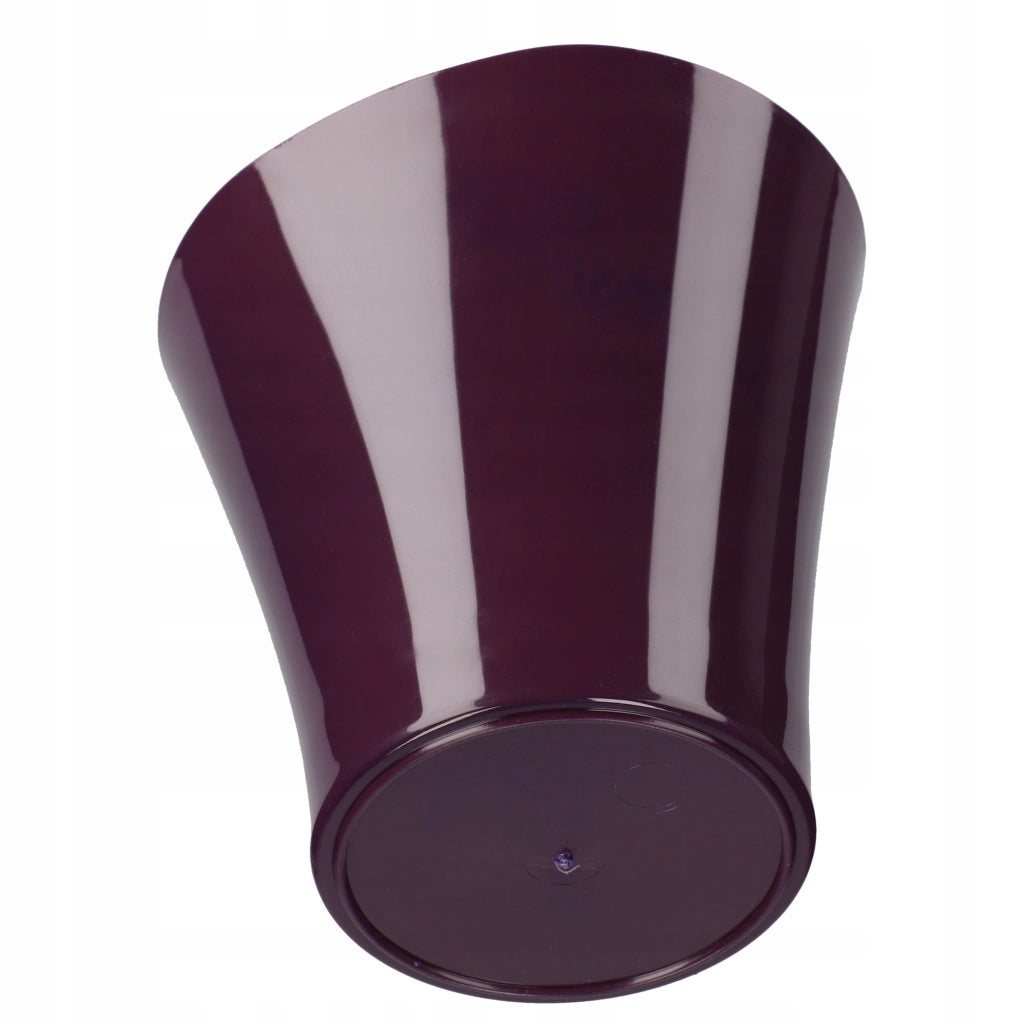 KADAX - Copertura per vaso da fiori in plastica viola, 16 cm