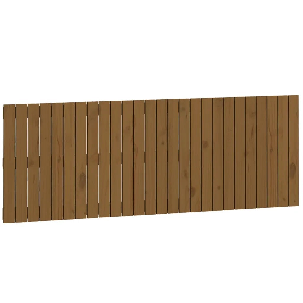 Testiera da Parete Ambra 166x3x60 cm in Legno Massello di Pino