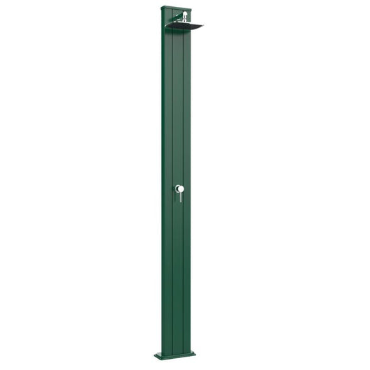 Doccia Solare In Alluminio Spring S 30 Litri Con Miscelatore Colore Verde Scuro Cv-A200/6016