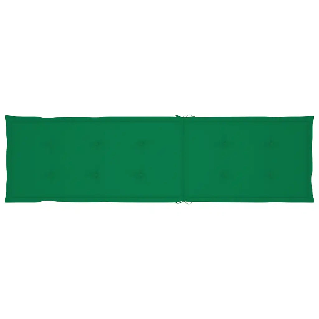 Sdraio da Esterni con Poggiapiedi e Cuscino Massello d'Acacia cod mxl 75982