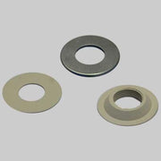 SET GUARNIZIONI 3 PEZZI IN GOMMA BIANCA BORDO ALTO  3/4     MADE IN ITALY