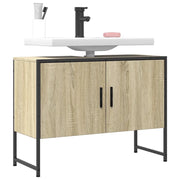 Mobile Lavabo Bagno Rovere Sonoma 60x30x60 cm Legno Multistrato 842462