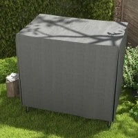 Telo di Copertura per Dondolo da Giardino in Tessuto Oxford, 177 x 114 x 152 cm, Grigio Scuro