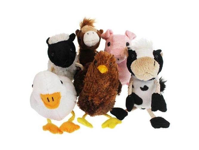 Puppet Company - Finger Puppets - Farm Animals Set of 6