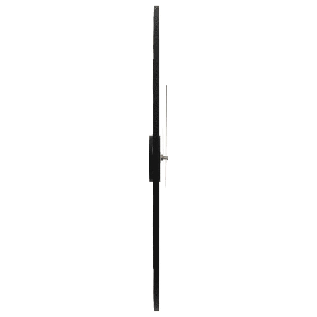 Orologio da Parete Nero Ã˜50 cm in Ferro