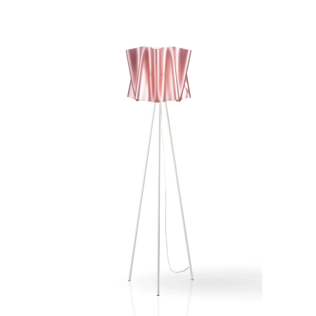 Piantana Moderna 3 Piedi Folio Polilux ® Pink Metal E Metallo 1 Luce E27