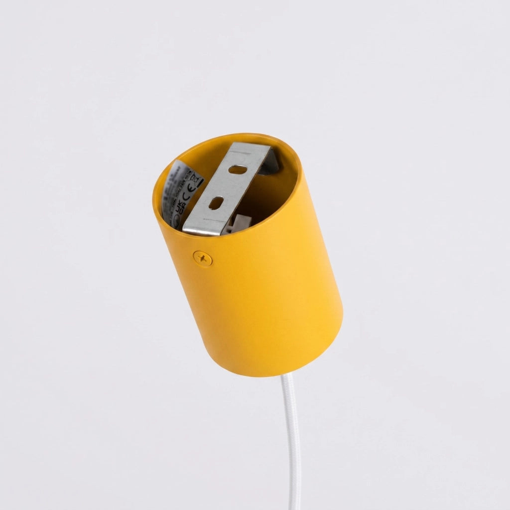 Lampadario AURA 4 giallo Gx53