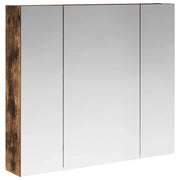 Mobiletto per specchio da Bagno | Armadio da bagno Rovere fum¨¦ 80 x 14.5 x 70 cm