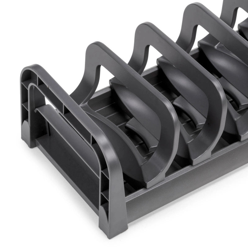 Supporto per cassetto Orderbox, 90x470 mm, Alluminio e Tecnoplastica, Grigio antracite