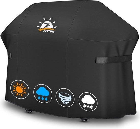 Grillhoes Acquaproteggiata e Resistente per Griglie a Gas Grandi - 190 x 68 x 119 cm