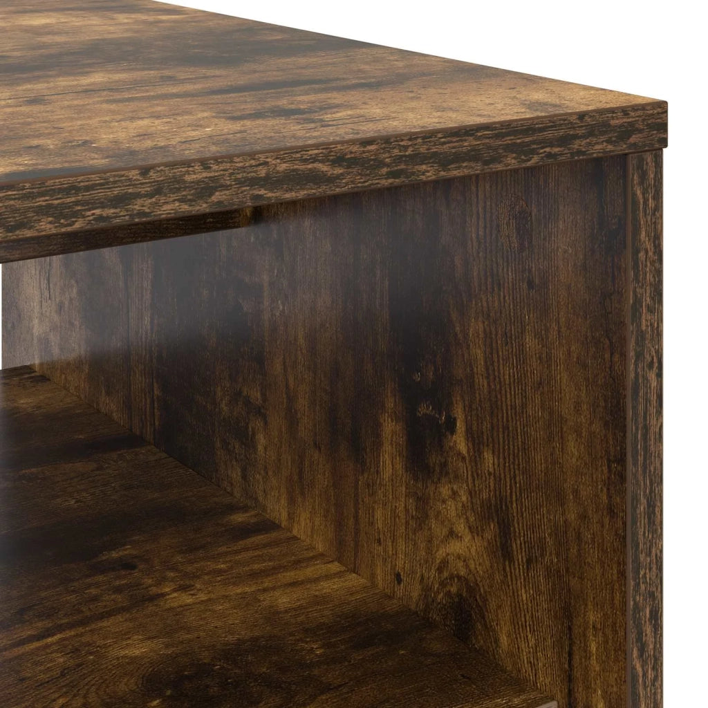 Tavolino da salotto Rovere fumé 80 x 50 x 40 cm 8000280