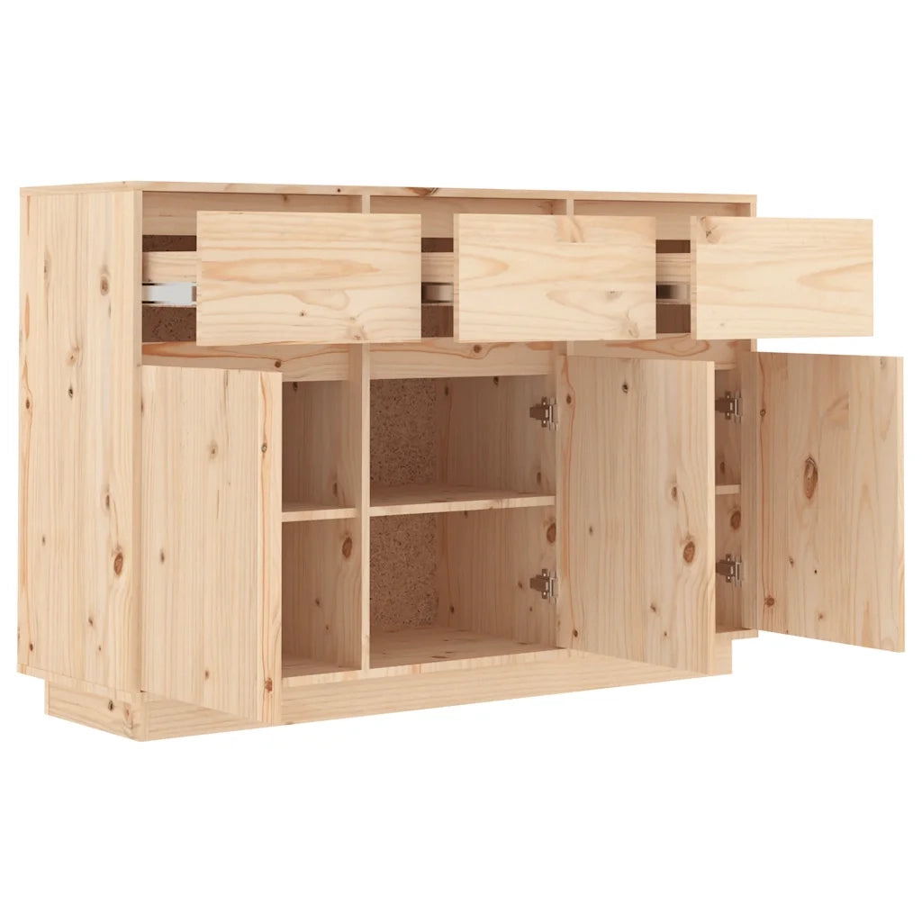 Credenza 111x36x75 cm in Legno Massello di Pino 813814