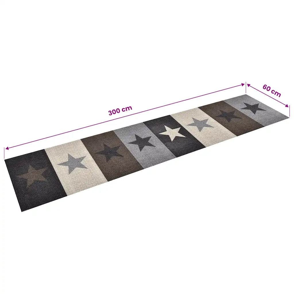 Tappetino da Cucina Lavabile Stelle 60x300 cm cod mxl 51434