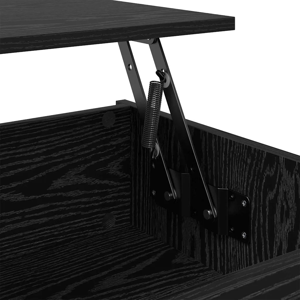Tavolino da salotto Rovere Nero 80 x 50,5 x 41,5 cm