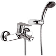 MONOCOMANDO VASCA ESTERNA CON ACCESSORI LINEA ESSENZA- Cromo- MARIA- pezzi 1