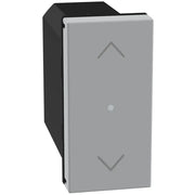 Comando tapparella connesso Bticino MatixGO Smart 1 modulo grigio JG4027C