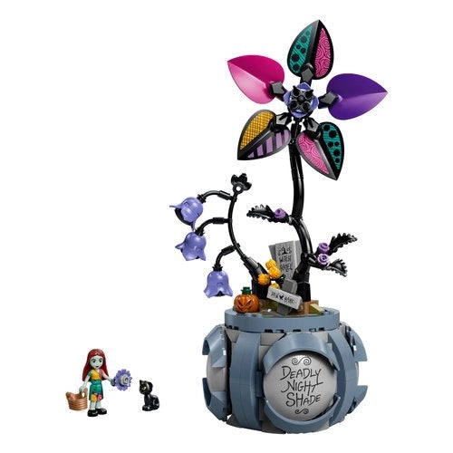 Costruzioni lego 43288 disney classic vaso di fiori di sally