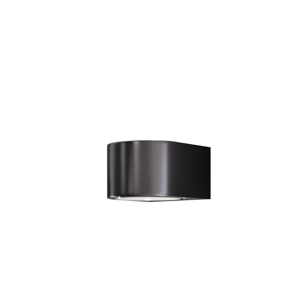 Maytoni Applique moderna Blow 1 luce LED integrato IP54 grafite alluminio