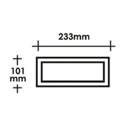 Plafoniera Esterno Contemporanea Peyton Pc Grigio 1 Luce E27 Ip54