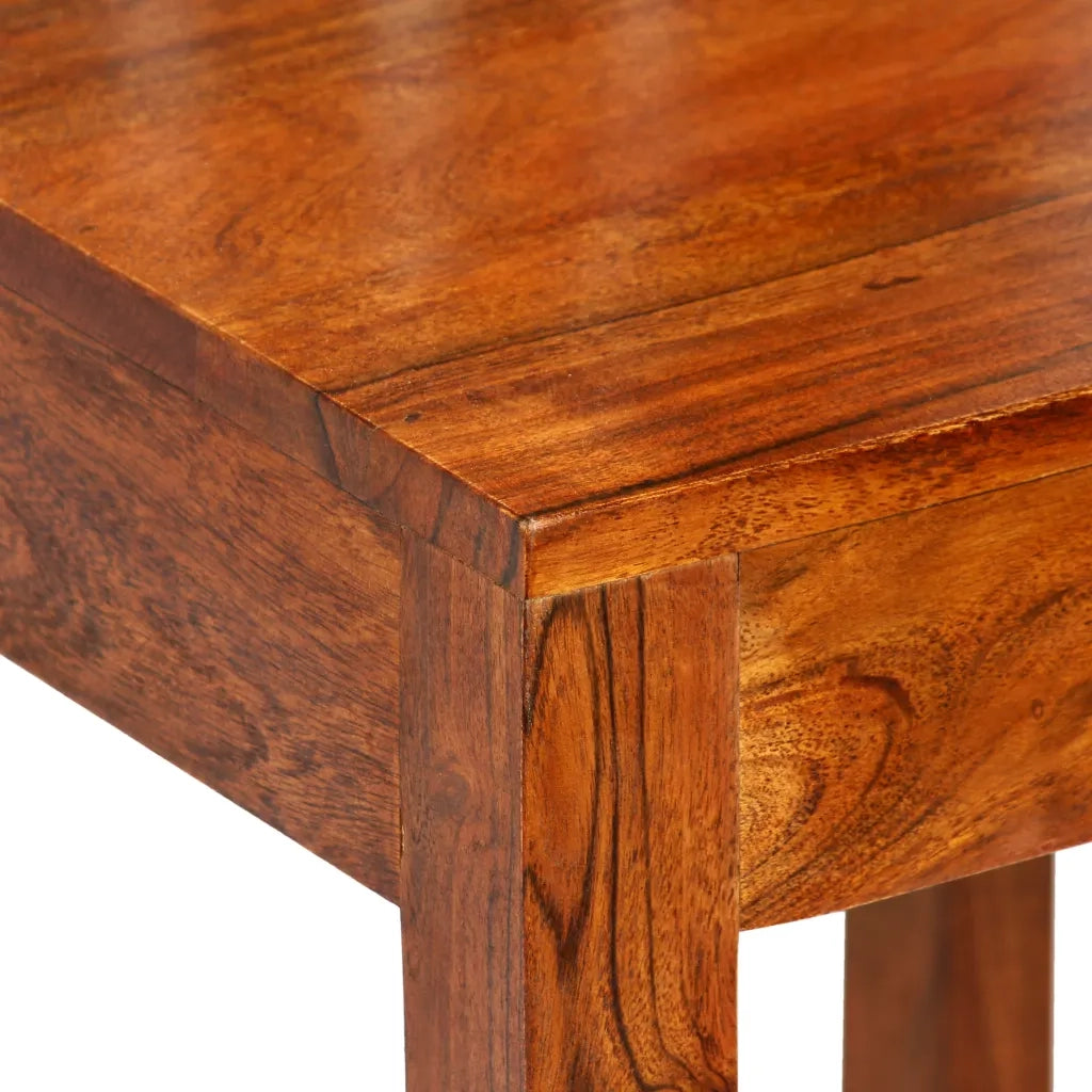 Sedie da Pranzo 2 pz | Sedie da cucina in Legno Massello con Finitura Ambra