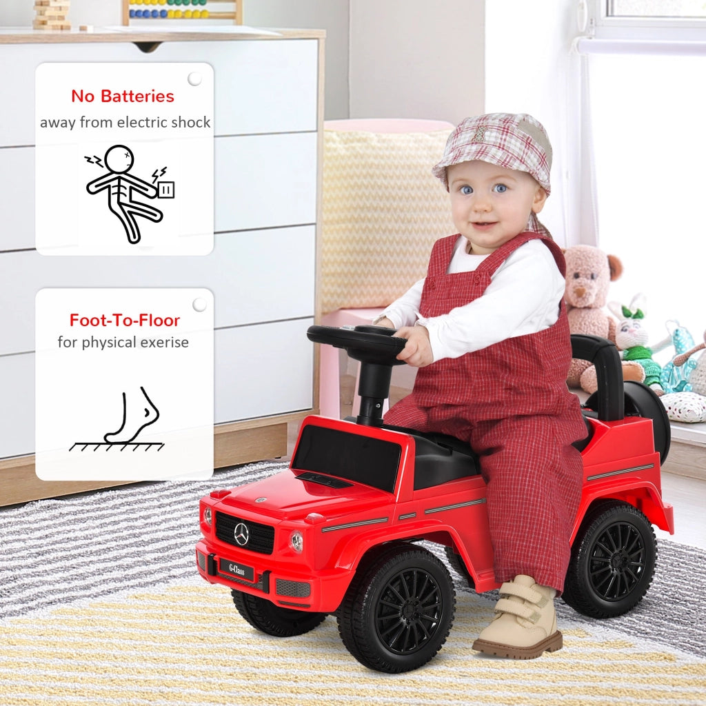 Auto Macchina Cavalcabile per Bambini con Licenza Mercedes G350 Rossa