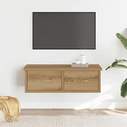 Armadietto a Muro Rovere Artigianale 60x26x18,5cm in Truciolato