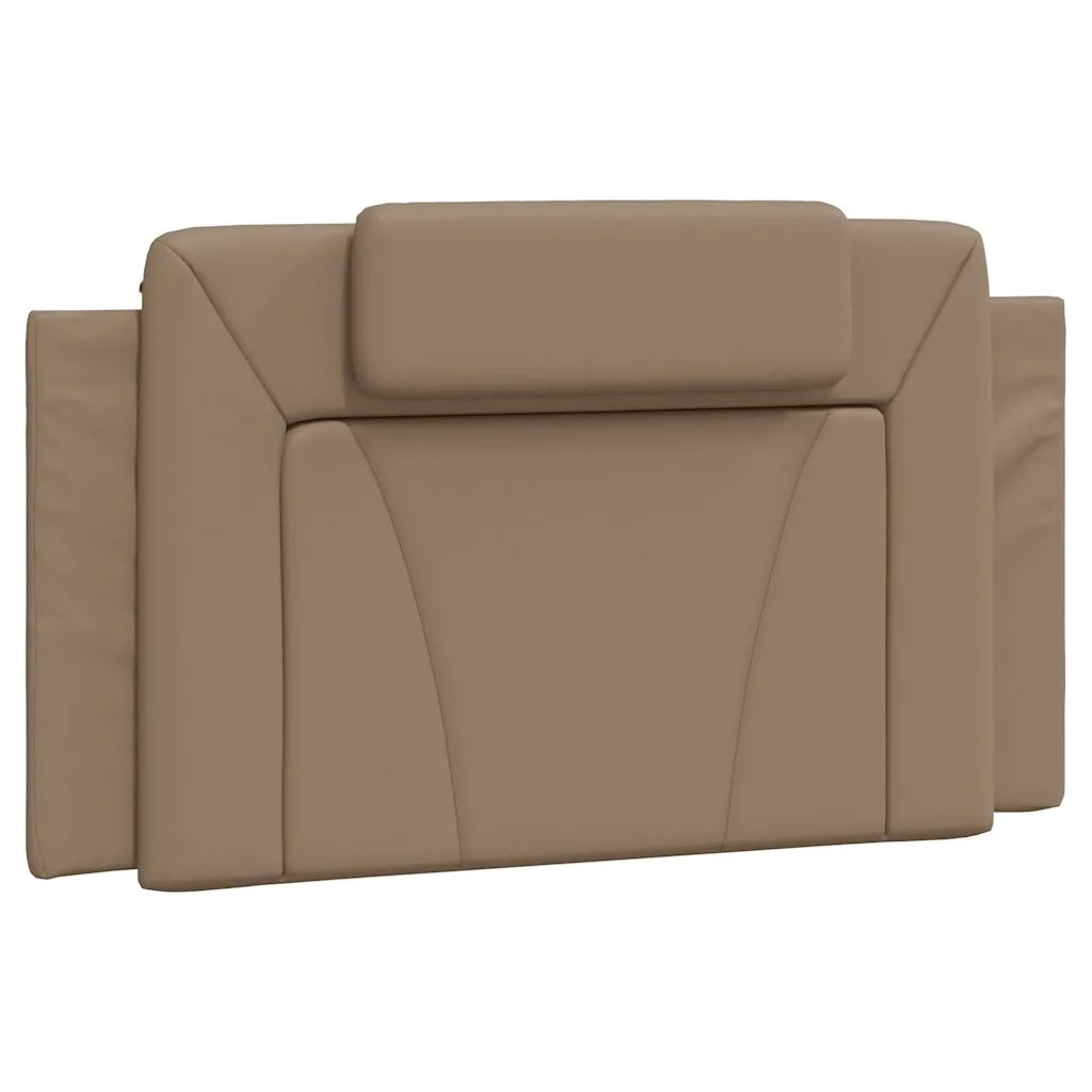 Letto singolo | Letto per adulti | Giroletto Viana senza Materasso Cappuccino 100x200 cm in Similpelle