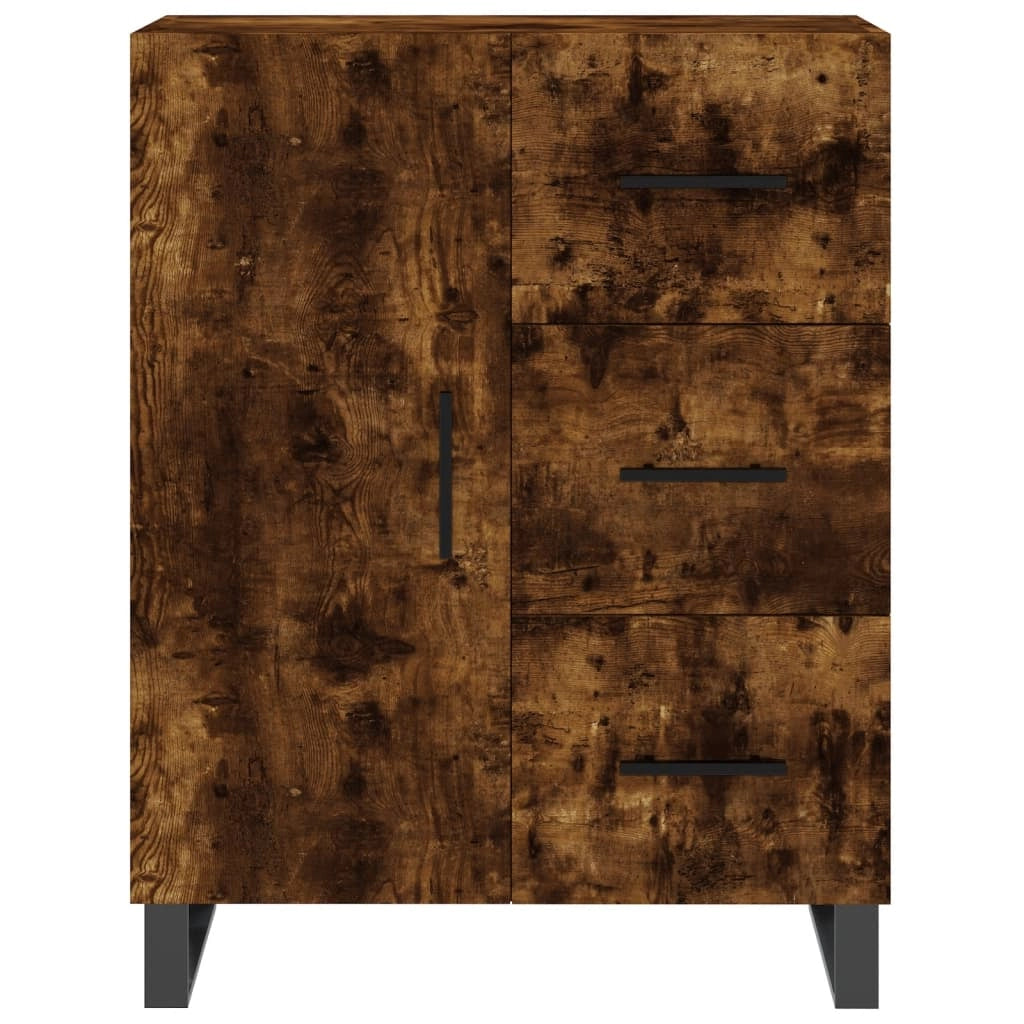 Buffet credenza cassettiera armadio mobile contenitore organizer per cucina soggiorno salotto 69,5 x 34 x 90 cm legno ingegnerizzato marrone 02_0031069