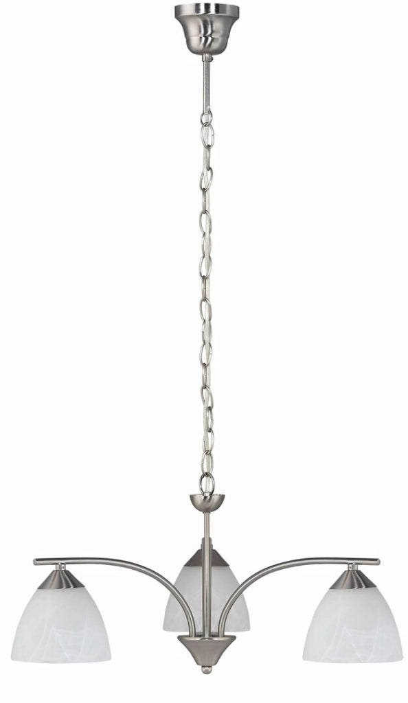 Lampada a sospensione Rabalux Tristan 3xE14 cromata
