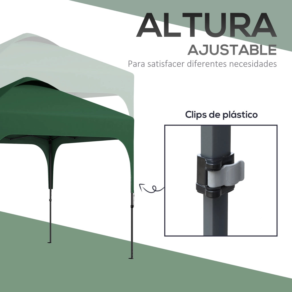 Tenda da Giardino ¨C zephmum ¨C Verde 250x250x268 cm