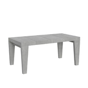 Tavolo allungabile 140/244x90 cm Spimbo Premium colore cemento