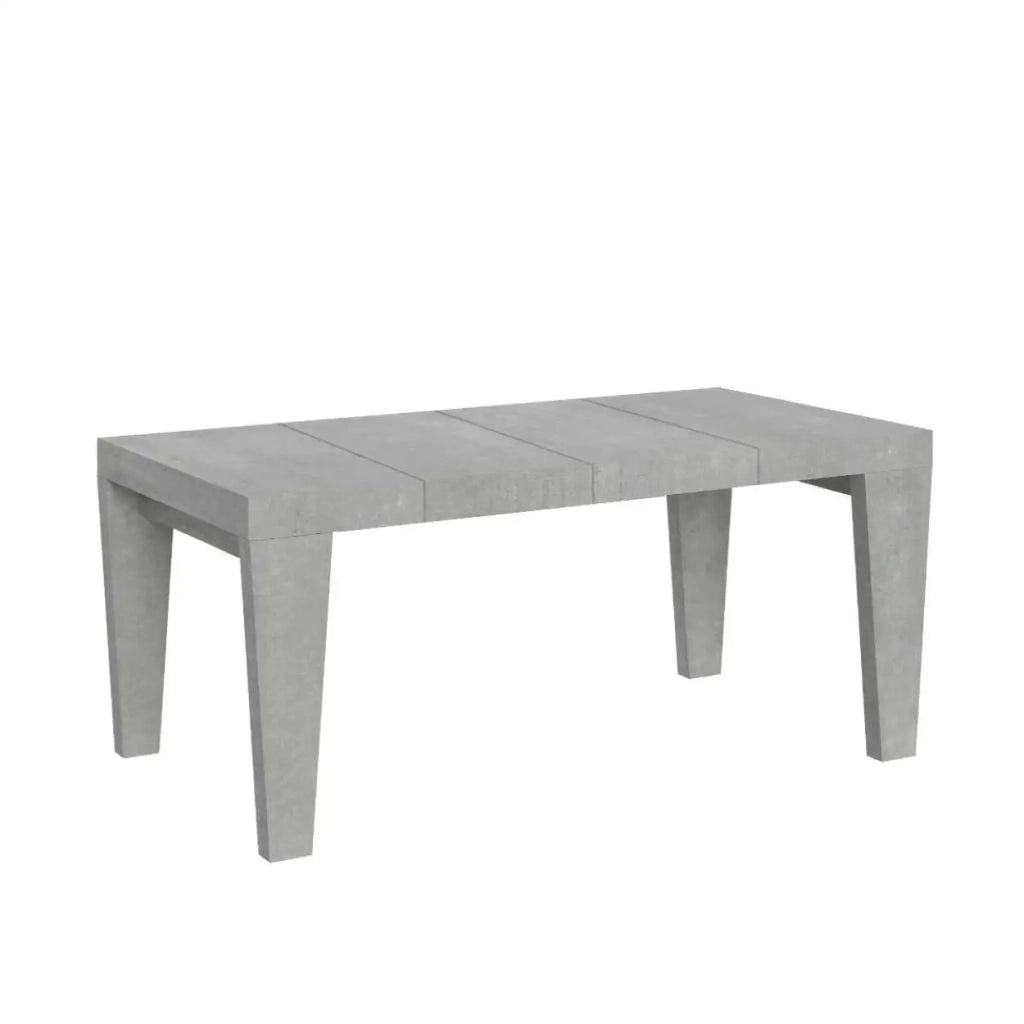 Tavolo allungabile 140/244x90 cm Spimbo Premium colore cemento