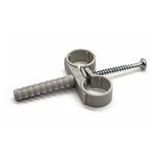 10 PZ COLLARI DOPPI IN NYLON CON VITE- mm 10- DH- pezzi 1