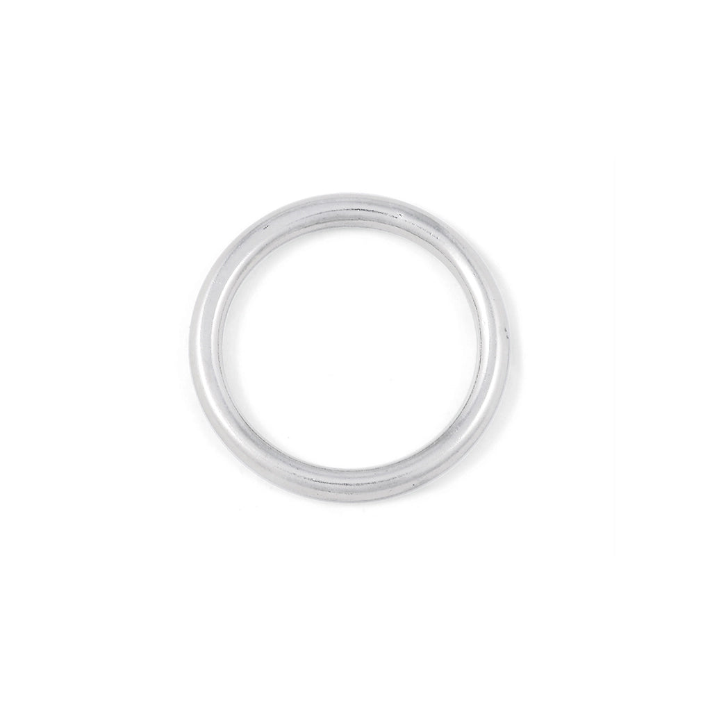 Anello tondo saldato Ã˜ 5 x 30 mm. in acciaio Inox A4 - AISI 316 - 2 pz.