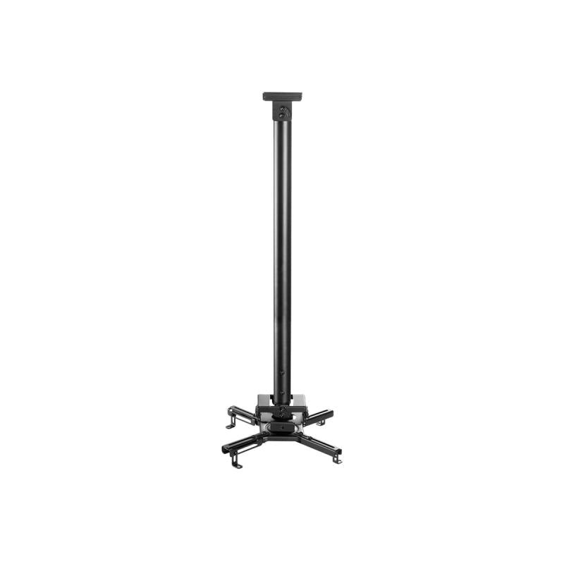 Neomounts cl25-550bl1 supporto a soffitto beamer - alt. 74,5-114,5 cm - montaggio facile - mobilità completa - 134367
