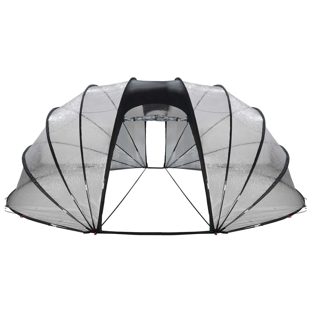 Tenda da piscina a cupola Trasparente 538 x 440 x 204 cm PVC 42001139