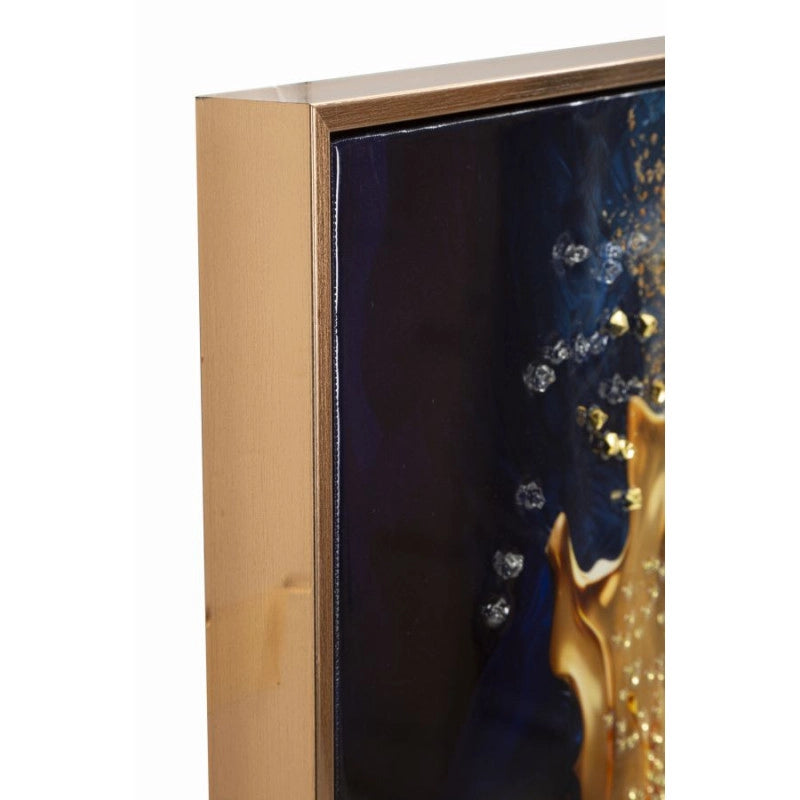 Stampa Su Tela Laccata Con Cornice Andromeda -a- cm 60x4x90
