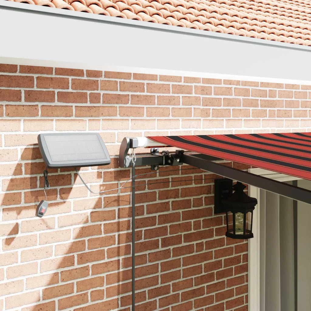 Tenda Retrattile arancione e marrone 450 ×350 cm Tessuto 3331086