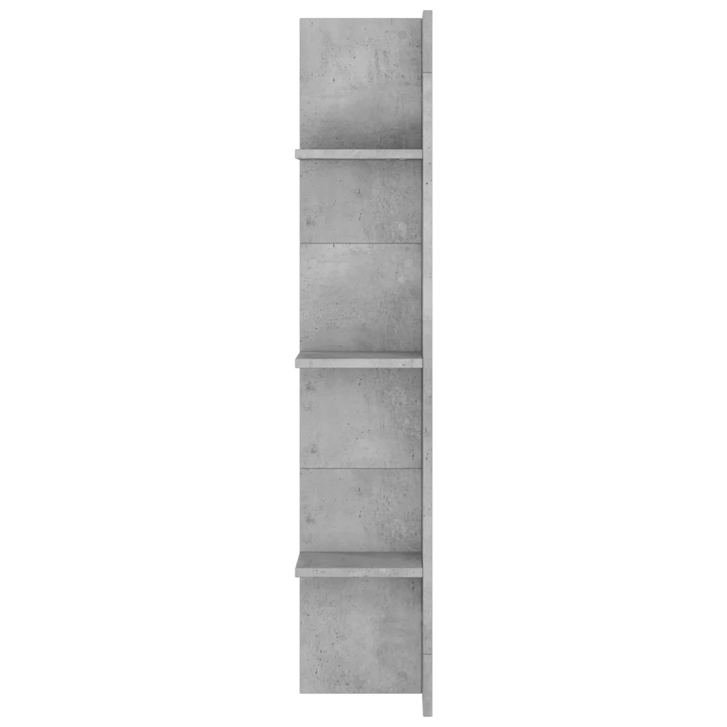 Mobile Porta TV Grigio Cemento 152x22x113 cm Legno Multistrato 833725