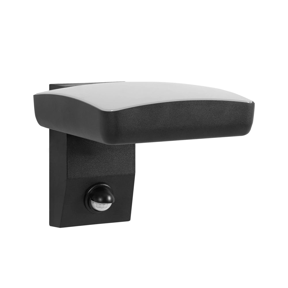 Lampada LED da Parete per Esterni in Alluminio Nero Design Moderno