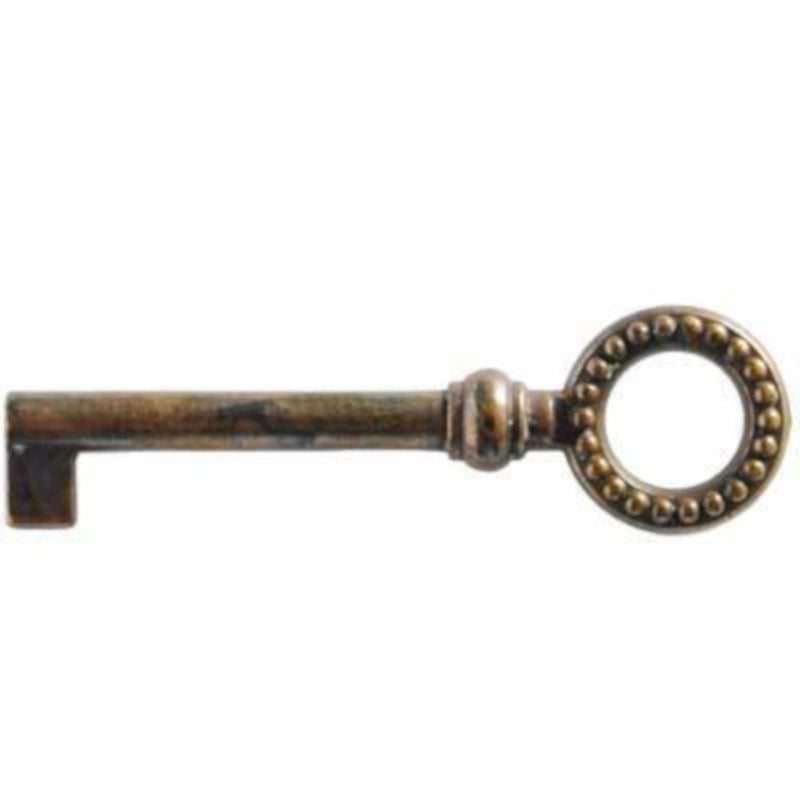 CHIAVE PER MOBILI '7003' 22x74 mm - Patinato antico - GIUSTI