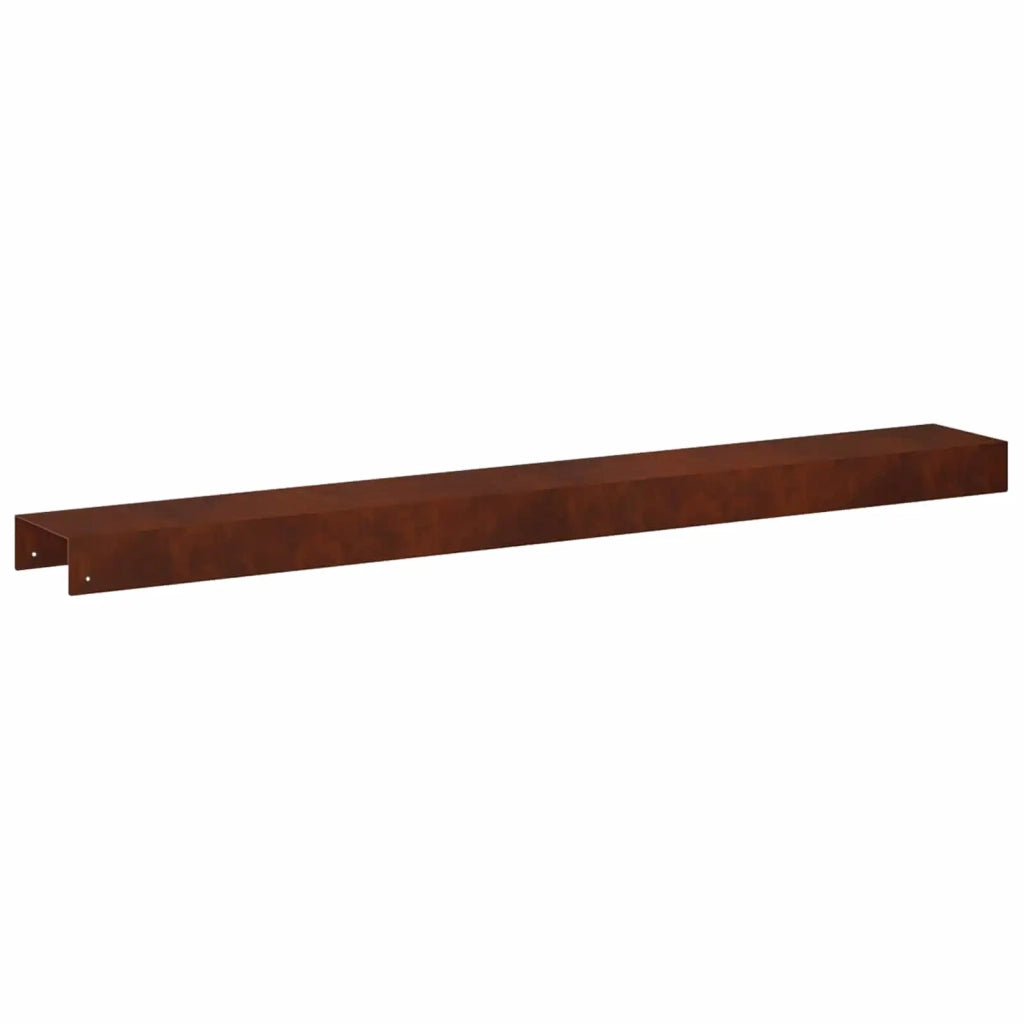 Profilo di copertura per giardino 2 pz 100 x 15 x 5 cm 8013065