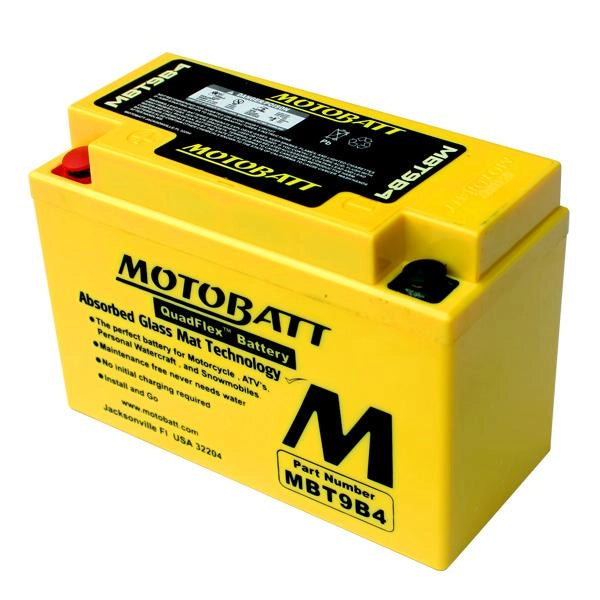 BATTERIA MOTOBATT AGM MBT9B4 12v 9Ah BQ022